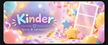 Stilvorschau Kinder – bunt und verspielt